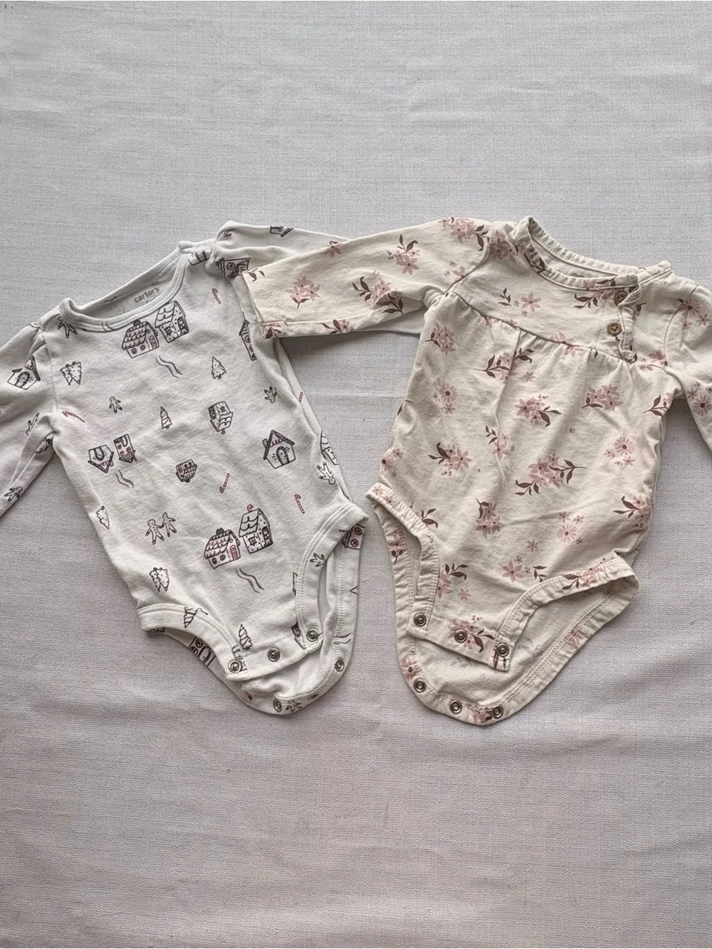 Baby Girls 3-6 Months Bodysuit Lot 15 Piece Carter’s Old Navy Pekkle